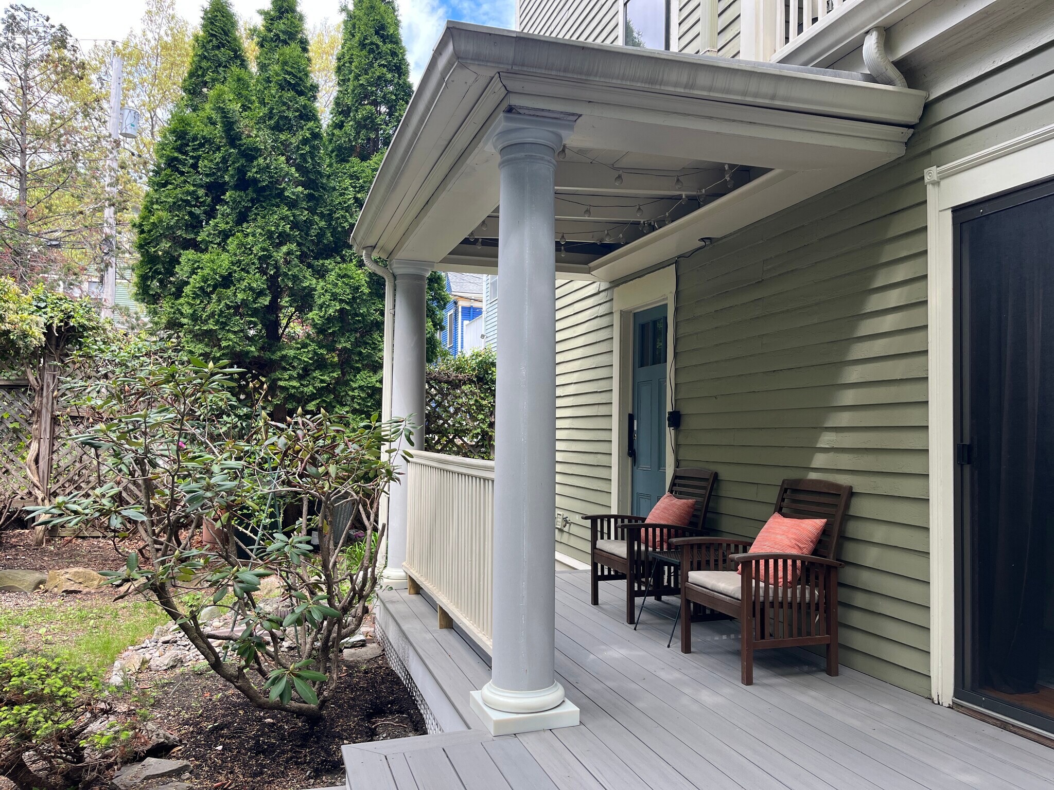 Private deck - 41 Boylston St