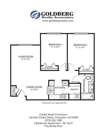 Floorplan - Cedar Street Commons - Senior Living Community