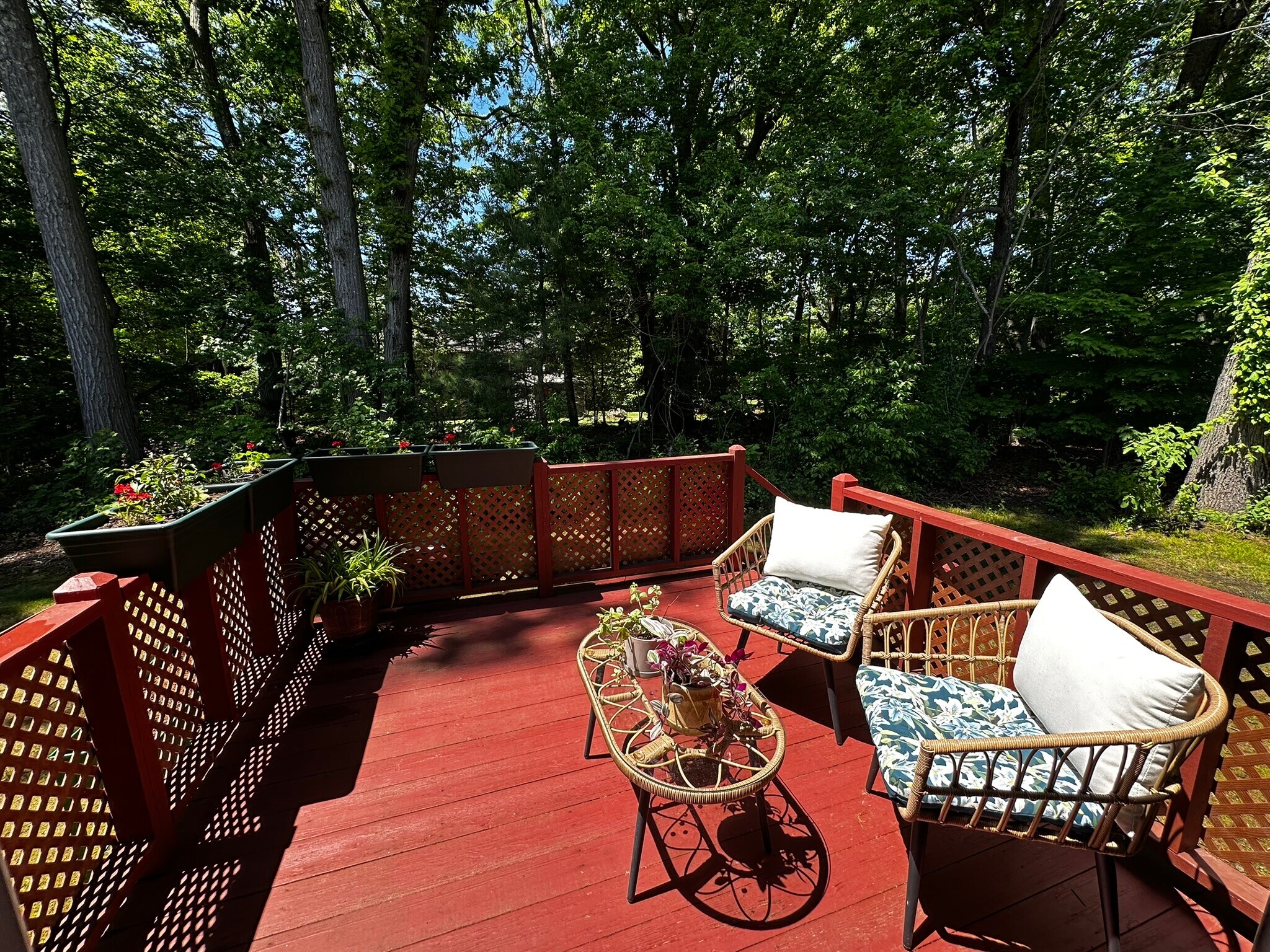 Back Deck - 143 Oak Park Dr