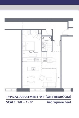 1BR/1BA - The Farr Lofts