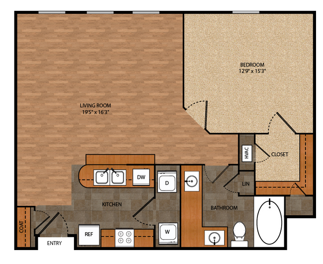 Floorplan - Bell Tower Flats