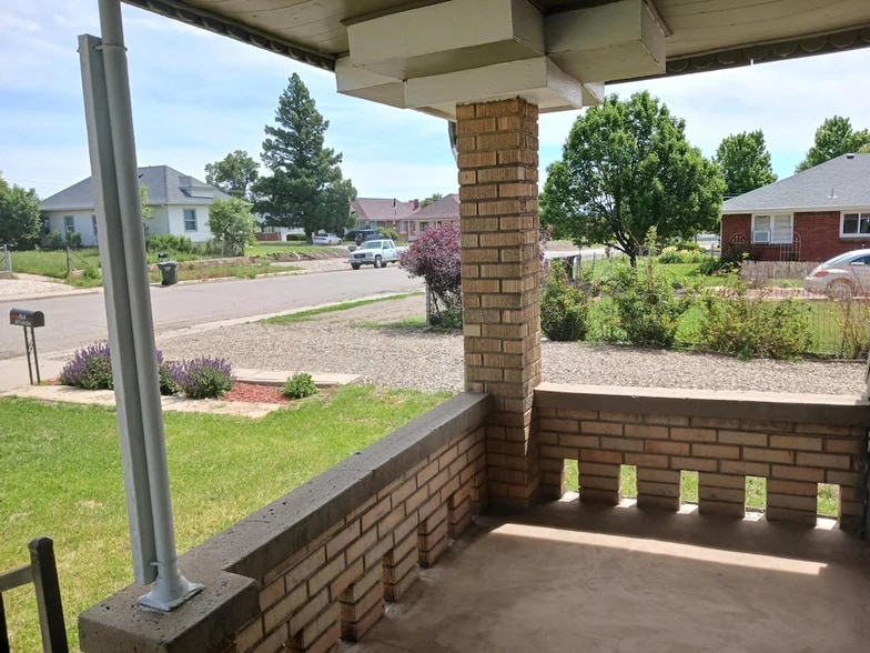 View from front porch. - 814 Atchison Ave