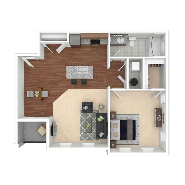 Floorplan - Matthews Lofts