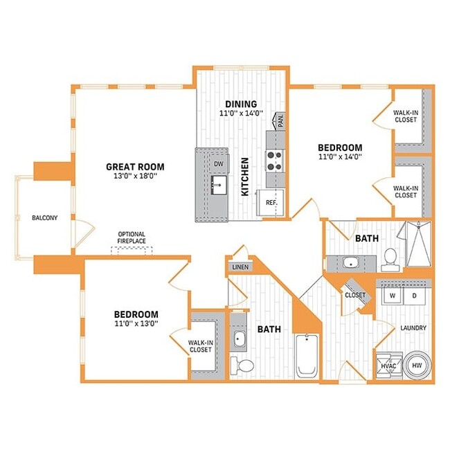 Floorplan - Dorsey Mill