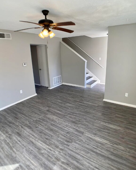 Living room with Fireplace - 2301 Dorchester Dr