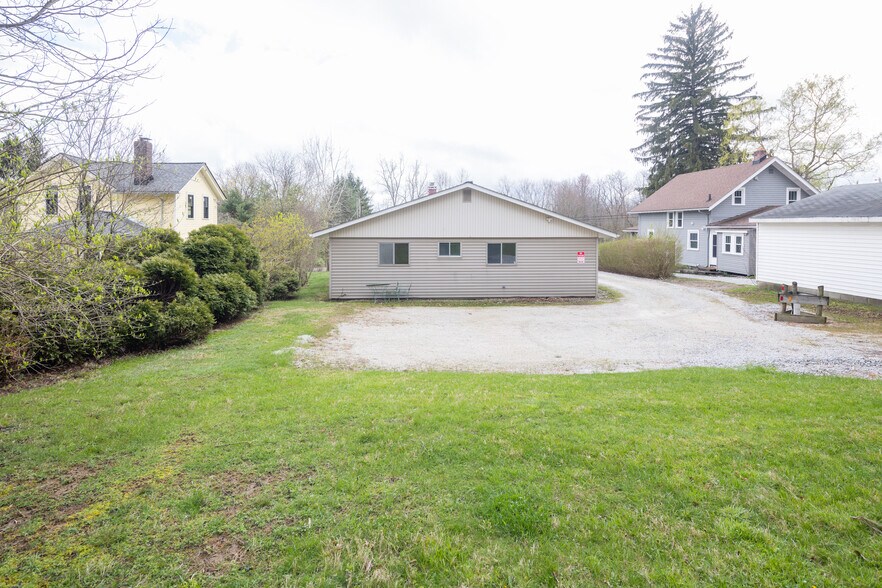 Parking behind building - 3635 Ira Rd