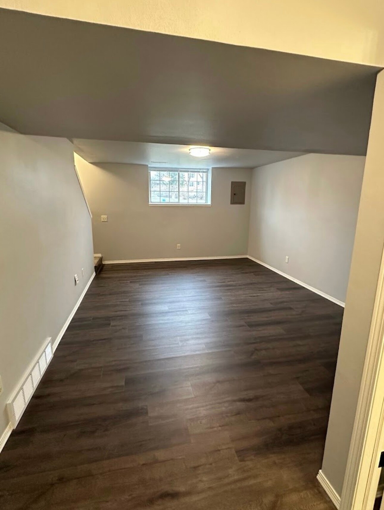 Rec room. Laundry/Storage room to the right. - 1507 Glacier Hill Dr