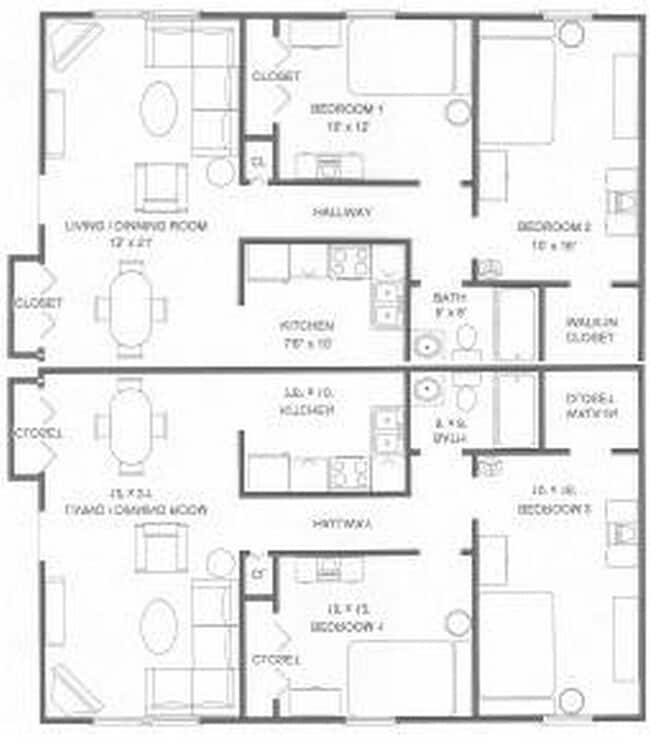 4 BEDROOM LAYOUT - 21 N Johnson St