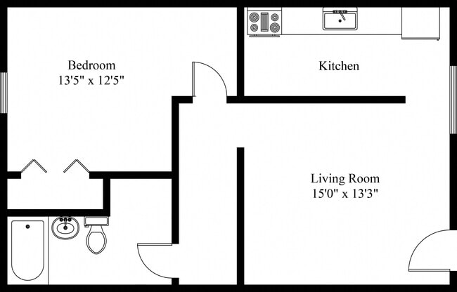 Floorplan - Liberty Village Apartments