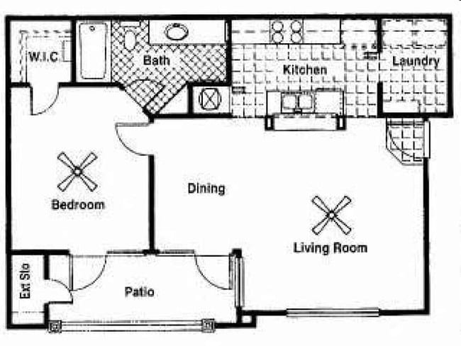 1 BEDROOM B - Vetra West