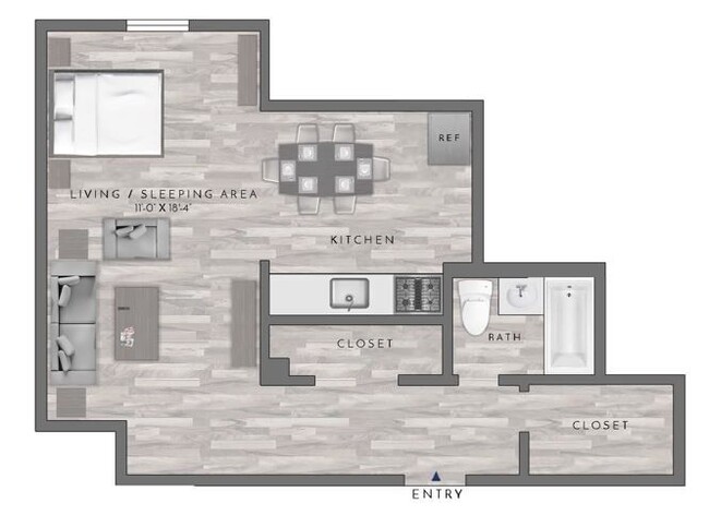 Floorplan - Bayview Apartments