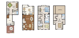 Model D - Abingdon Court Apartments