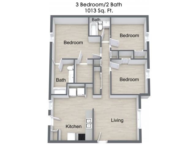 Floorplan - Landon Trace Townhomes