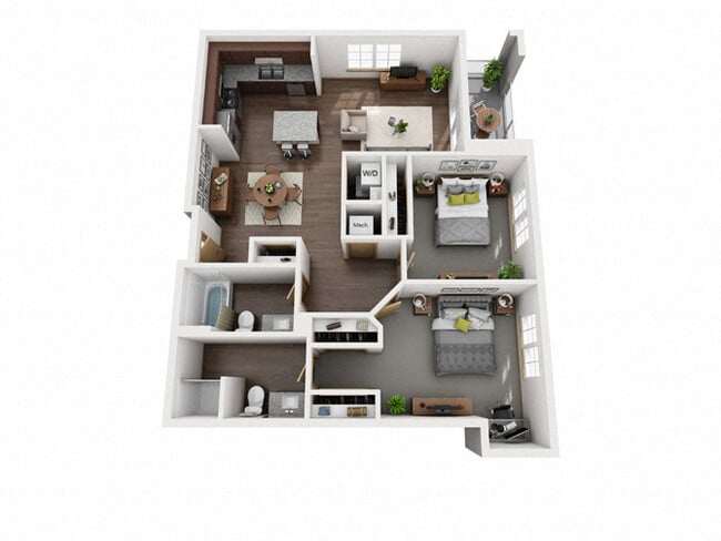 Floorplan - Royster Commons Apartment Homes