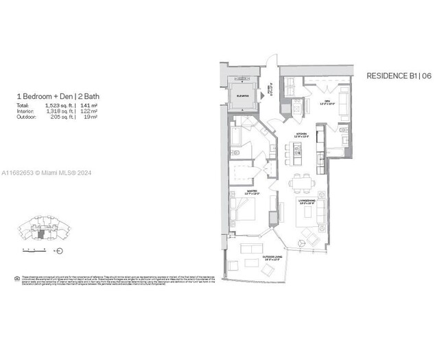 Floor Plan - 851 NE 1st Ave