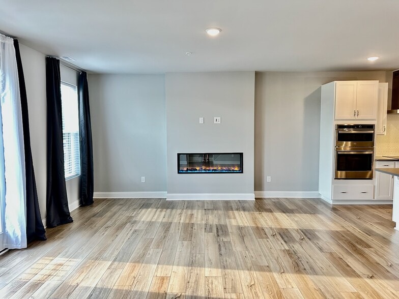 Living Room with Juliette Balcony - 1253 S Blount St