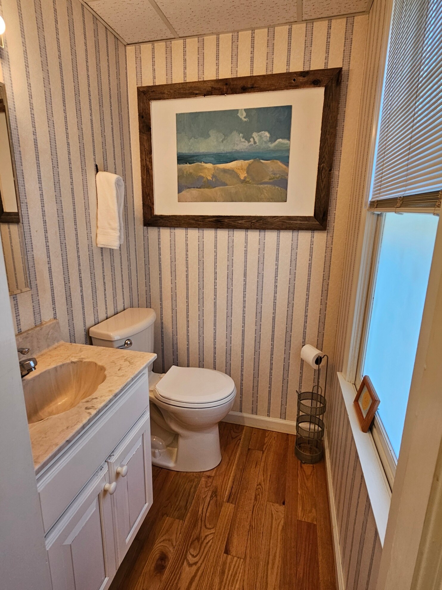 Downstairs half bath - 814 S Henderson St