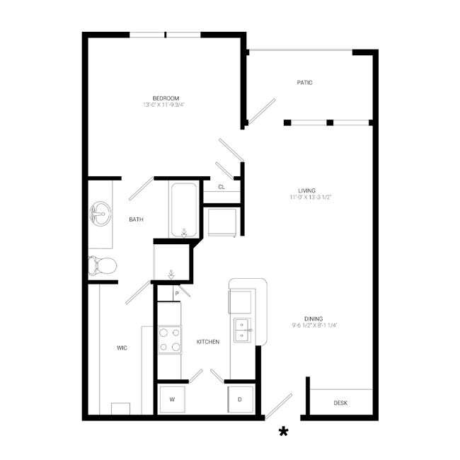 Floorplan - The Grand Parkway Senior Apartments