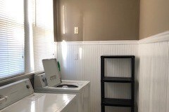 Laundry Room with Washer and Dryer Furnished - 1214 Speed St