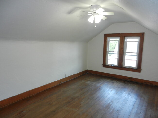 Bedroom #3 - In Attic, w/ceiling fan - 219 W Locust St