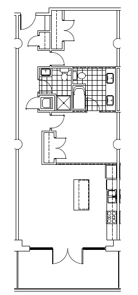 2BR/2BA - Chesapeake Lofts