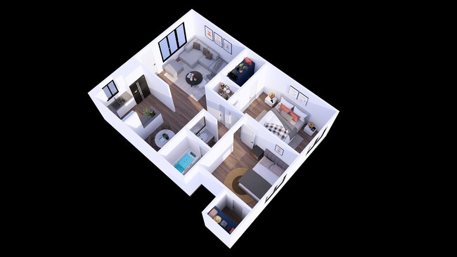 Floorplan - Huntington Place