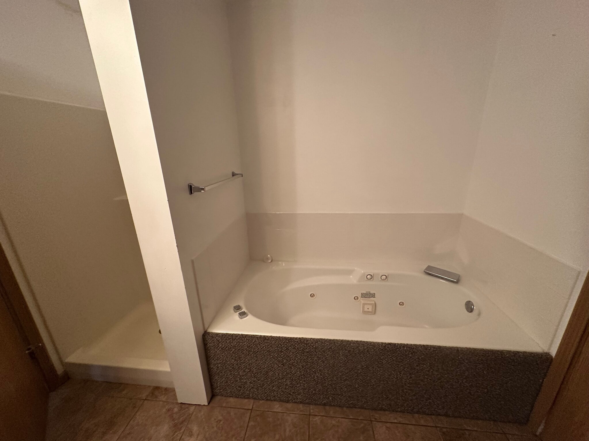 6’ jacuzzi tub and walk-in shower - 1056 Lakeshore Dr