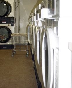 laundry in the building - 224 W Rittenhouse Square