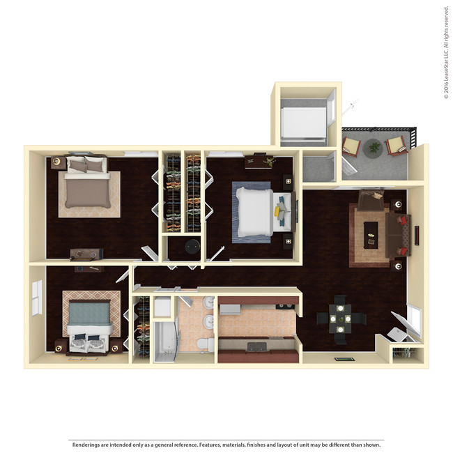 Floorplan - City Place on the Avenue