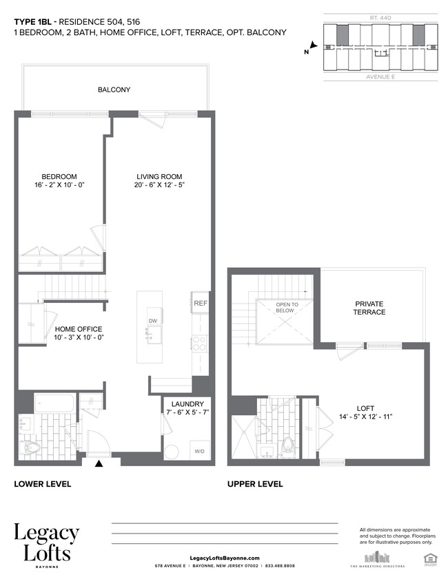 Floorplan - Legacy Lofts