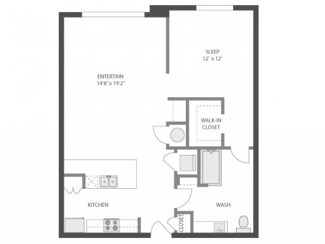 Floorplan - AMLI Old 4th Ward