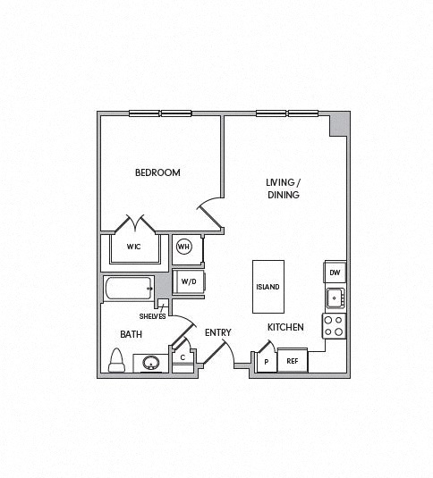 Floorplan - CityLine - Jersey City West