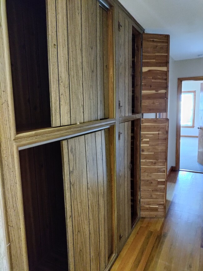 Closets in the hallway two lined with cedar - 110 Walnut St