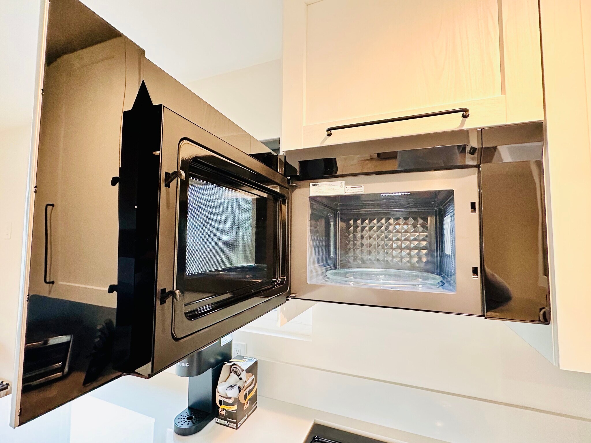 New microwave - 236 N Goodhope Ave