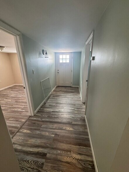 hallway leading to back door - 29 Hancock Ave