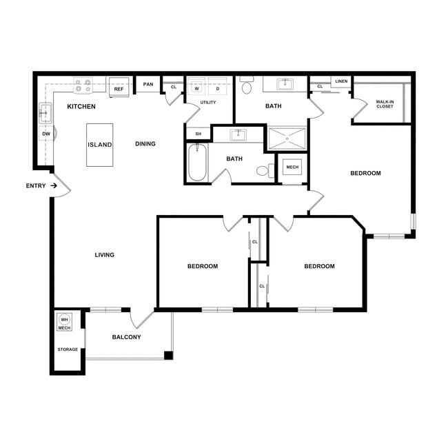 Floorplan - THE RESIDENCES AT LANDON RIDGE