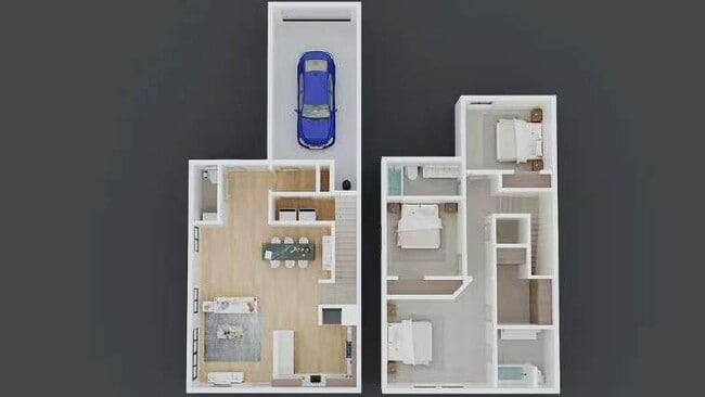 Floorplan - Audra Townhomes