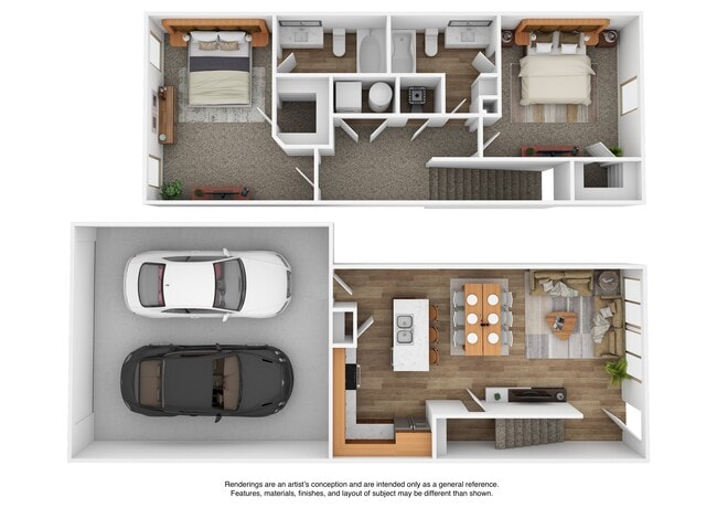 Floorplan - The Veridian Apartments & Townhomes
