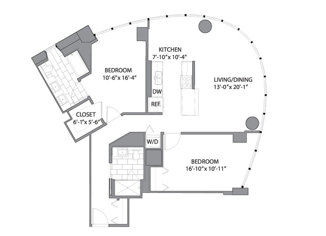 Floorplan - Hubbard Place