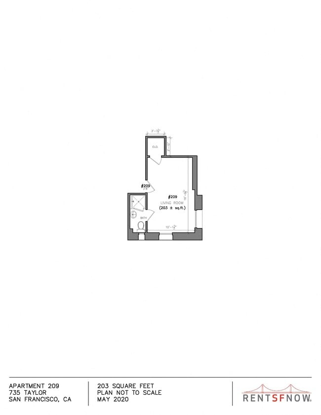 Floorplan - 735 Taylor