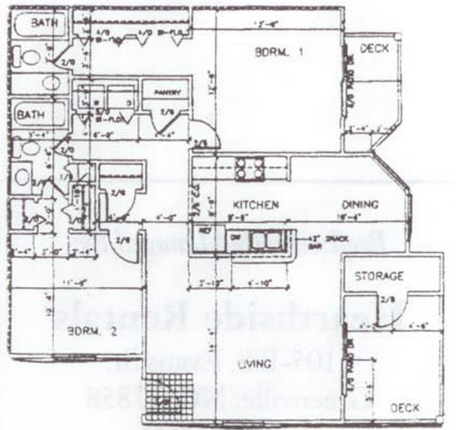 2BR/2BA - The Trellis Apartments