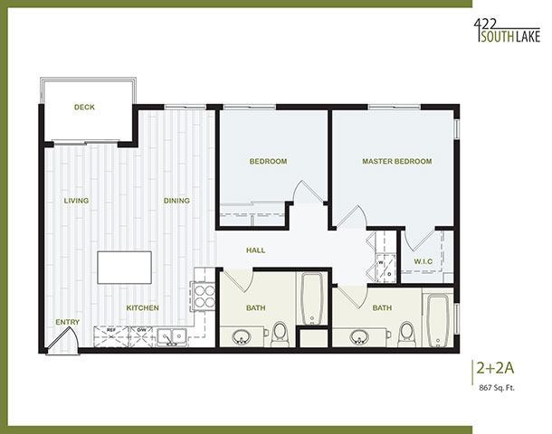 Floorplan - 422 South Lake