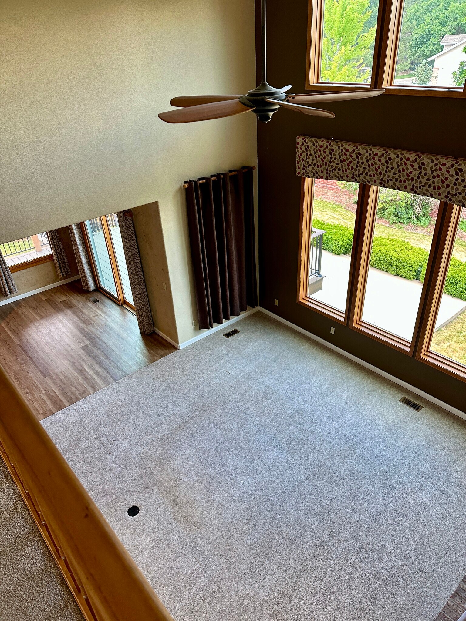 View of Family Room from Bridge - 9402 Oakbrush Way