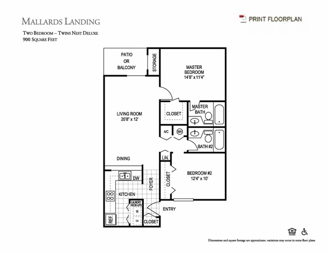 Twins Nest - Mallards Landing Apartments
