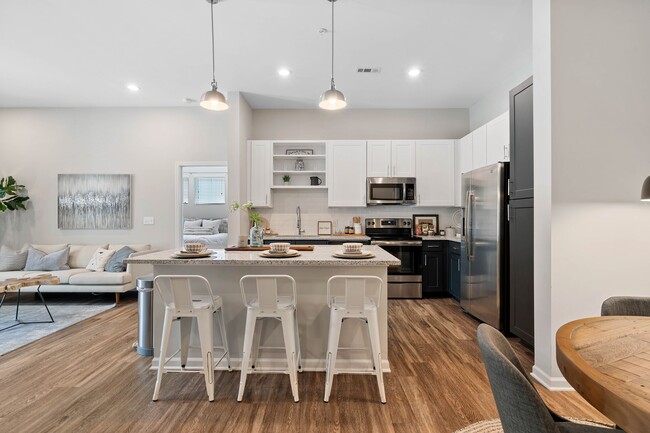 Modern Kitchen at the Newton Apartments in  Charlotte, NC - The Newton Apartments