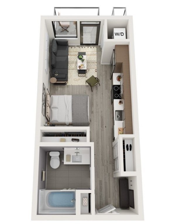 Floorplan - 4th and J