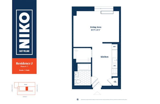 Floorplan - Niko East Village