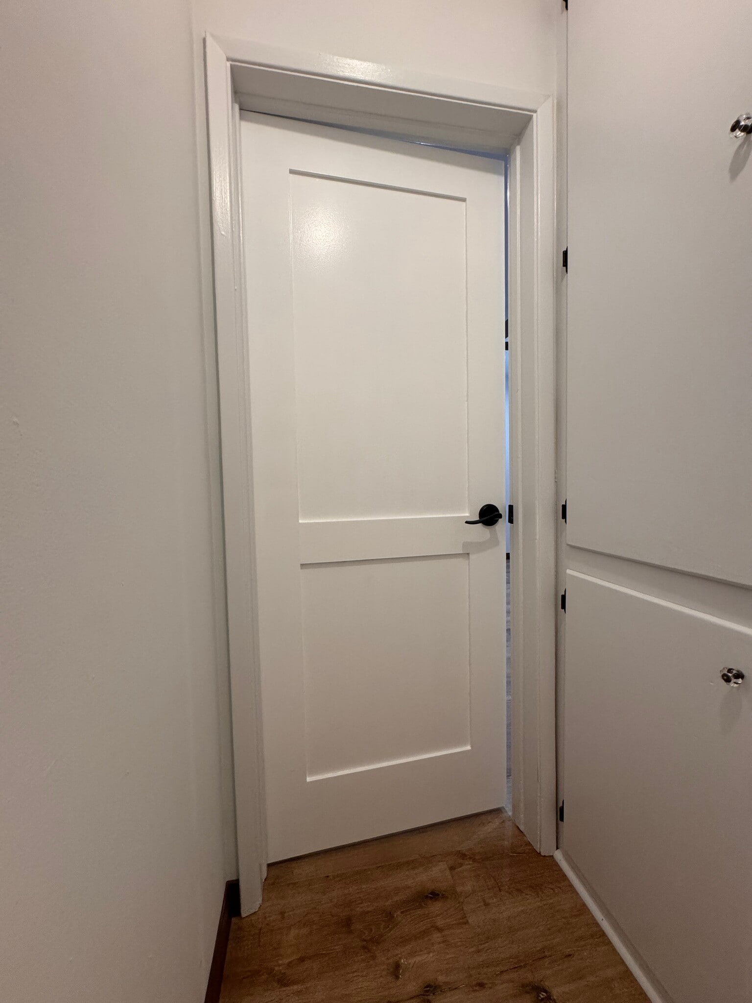 New panel doors and clean hardware - 1016 Western Ave