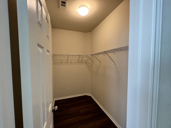 Primary bedroom walk-in closet - 338 Pollock Path