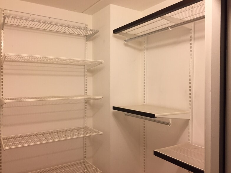 Walk in closet right - 412 Benedict Ave